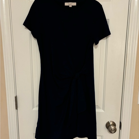 LOFT Side Tie Shift Dress - Picture 3 of 6